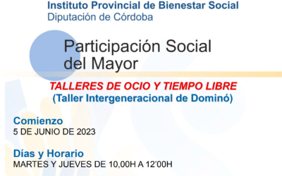 Taller intergeneracional de dominó