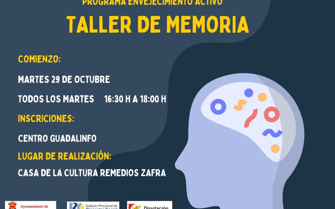 CARTEL TALLER DE MEMORIA